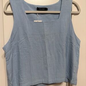 Automet Square-Neck Sleeveless Top and Short set